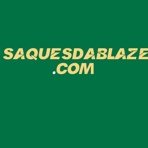 Logo da SAQUESDABLAZE